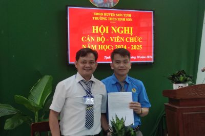 HỘI NGHỊ CÁN BỘ – VIÊN CHỨC NĂM HỌC: 2024-2025